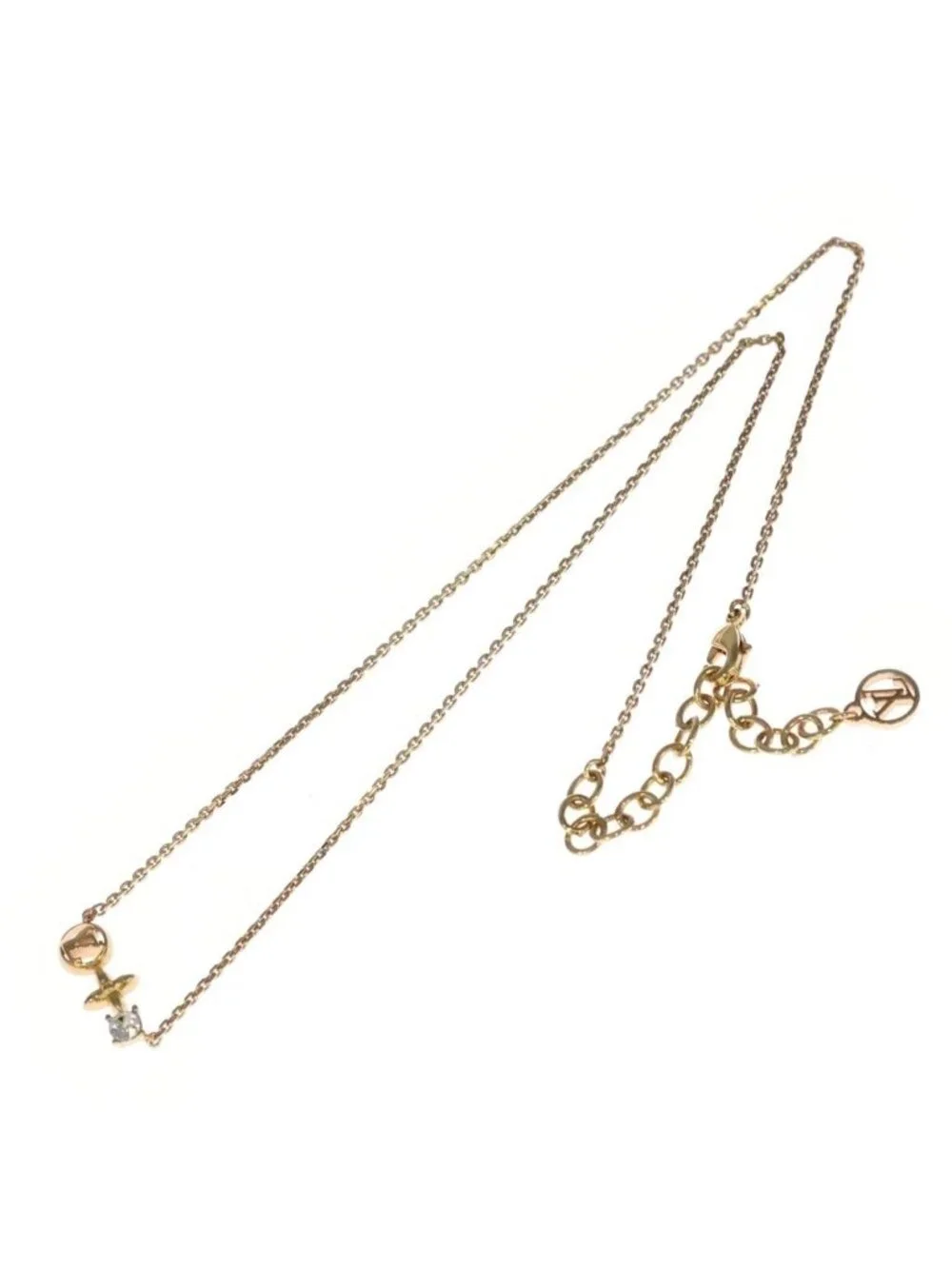 Louis Vuitton Corrier Petit Pendant Chain Gold